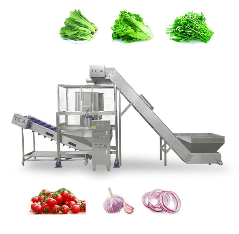 Automatic Vegetable Fruit Frozen Molokhia Machine Frozen Molokhia Processing Line