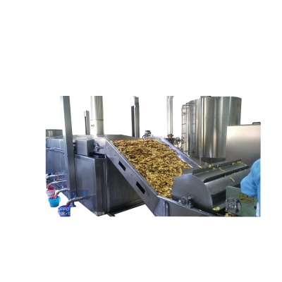 Automatic Fresh Snacks / Frozen Fruits Vegetables Potato Chips Machines